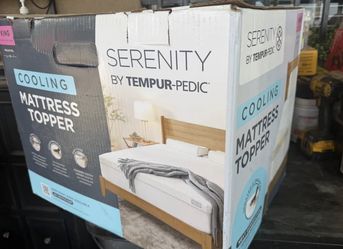 Serenity by Tempur-Pedic 3” Cooling Memory Foam Mattress Topper KING SIZE