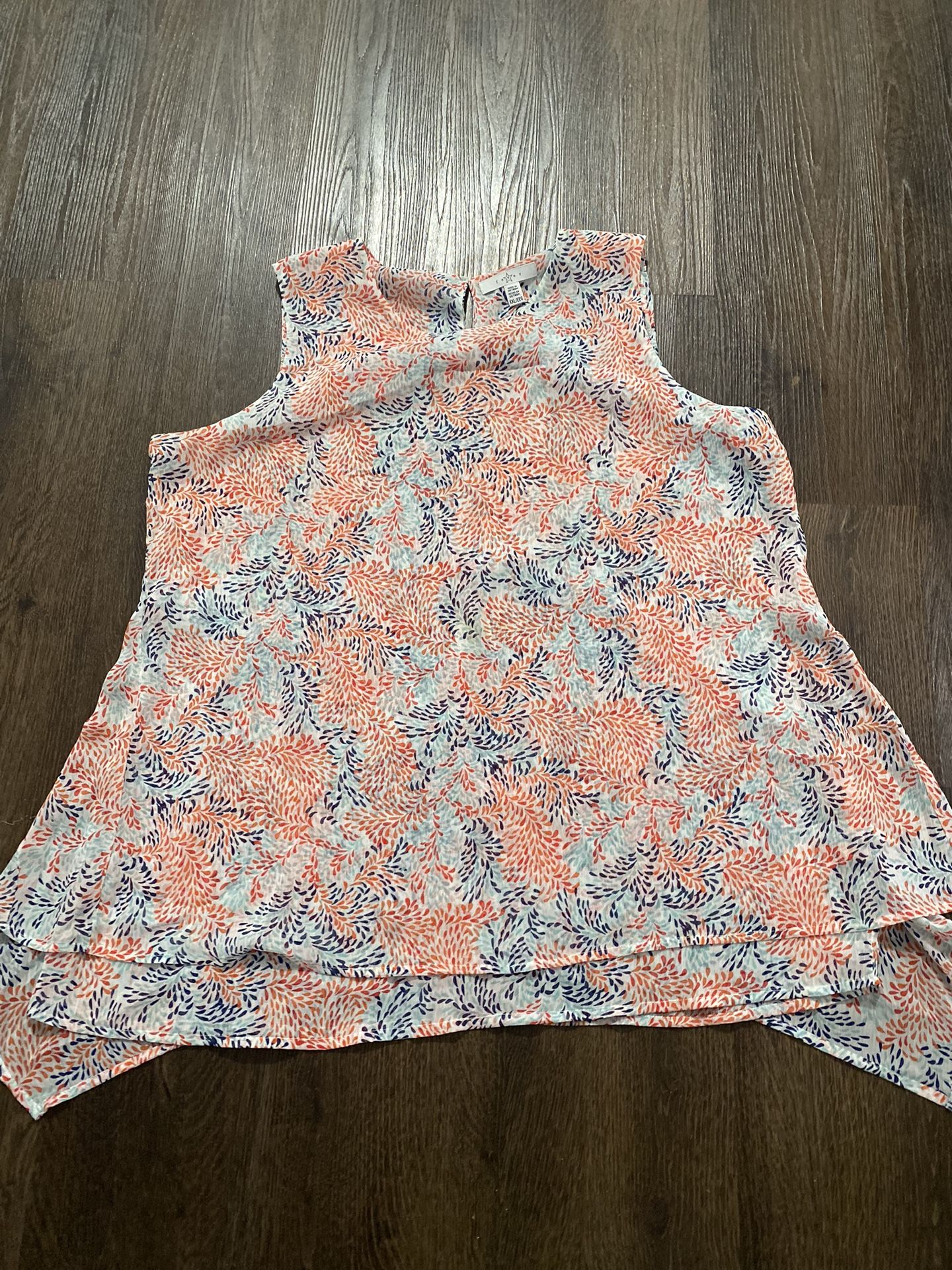 Womans Tank Tunic Shirt Size XXL By Fever #10