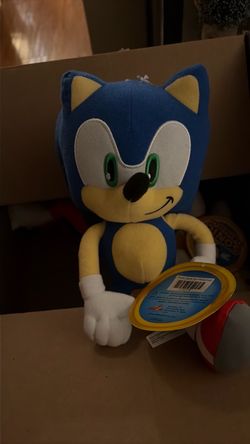 sonic stuffed toy