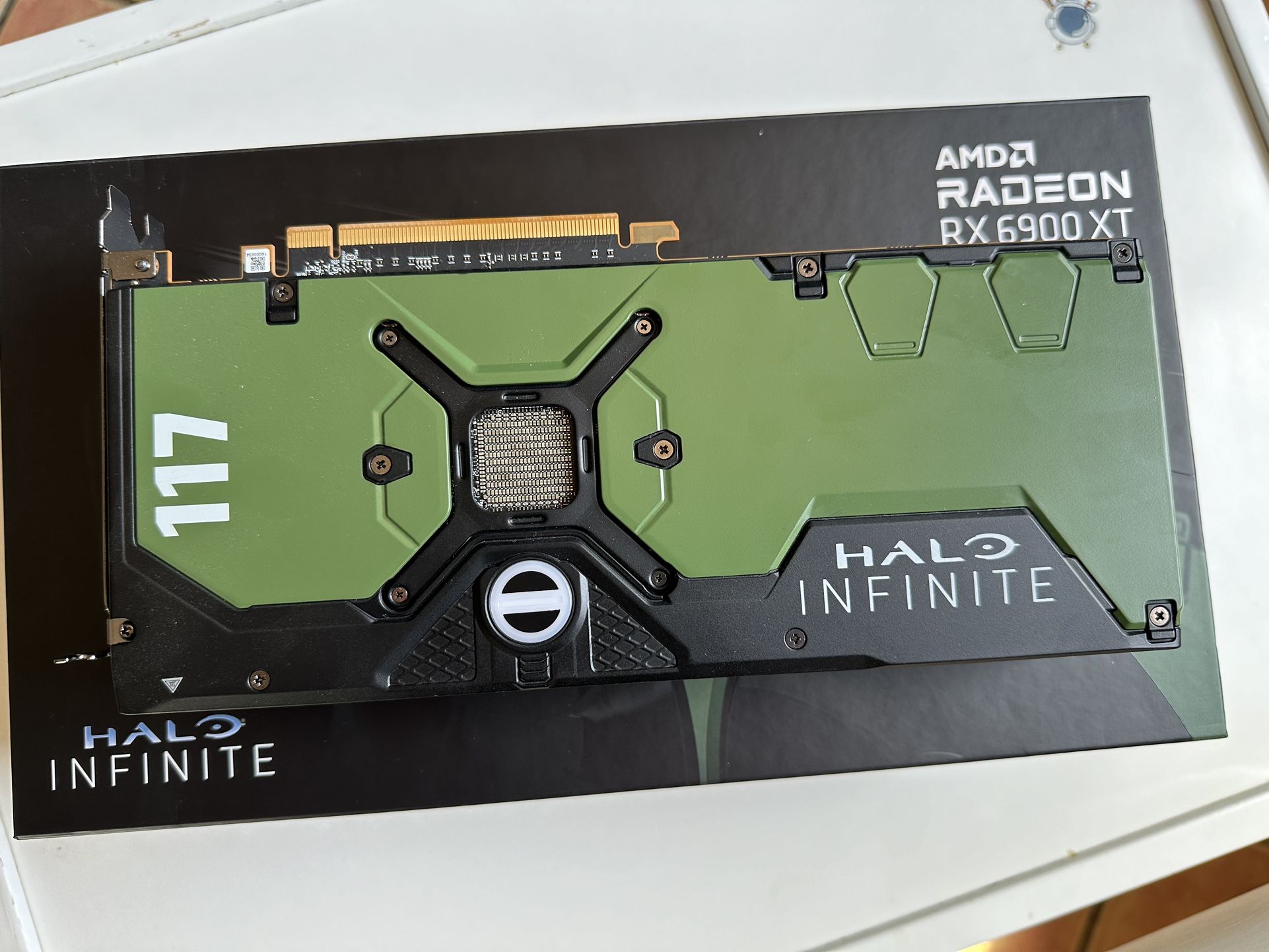 Limited Edition Halo Infinite AMD Radeon 6900 XT GPU for Sale in