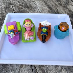 VTG Muppet Treasure Island Complete Set McDonalds Happy Meal Toys 1995 Bath Toys