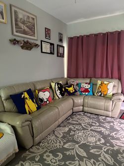 Sofa de piel / leather sofa