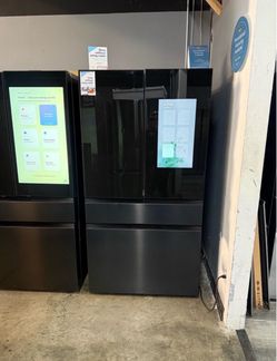 Samsung - Bespoke 29 Cu Ft 4-Door French Door Refrigerator With Family Hub In Charcoal Glass / Black 😍🔥