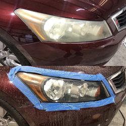 Headlights & Taillights Restoration Polishing 