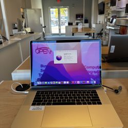 15” MacBook Pro TouchBar 16Gb Memory And 1TB Storage 