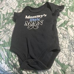 Mommy’s Little Man Onesie 