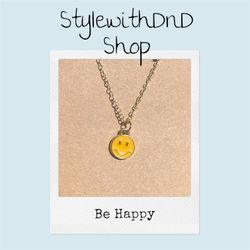Be Happy necklace 