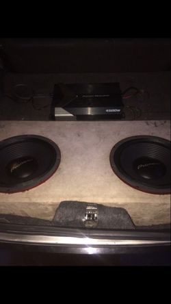Pioneer 12" Subwoofers