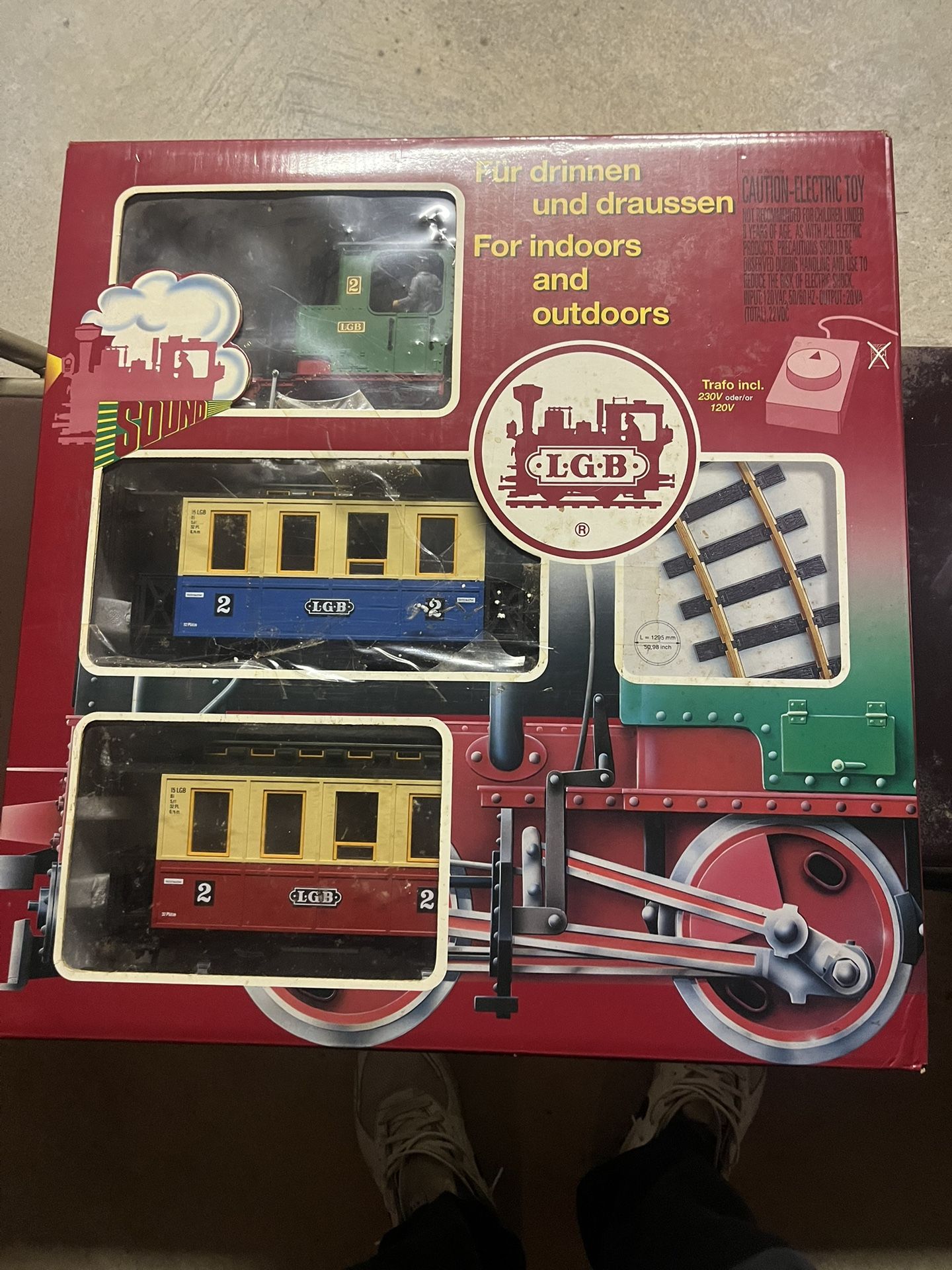 LGB Train Set W/Extras.