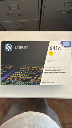 HP Laserjet ink 641A yellow for HP 4600,4610,4650 CASH ONLY