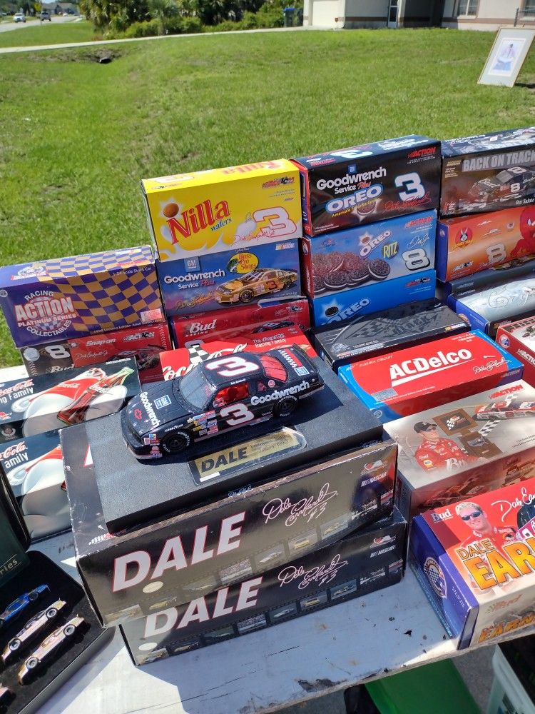 We Have 32 Diecast NASCAR Cars All In Boxes But Three