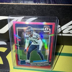 Devon Witherspoon Pink Rated Optic Rookie 