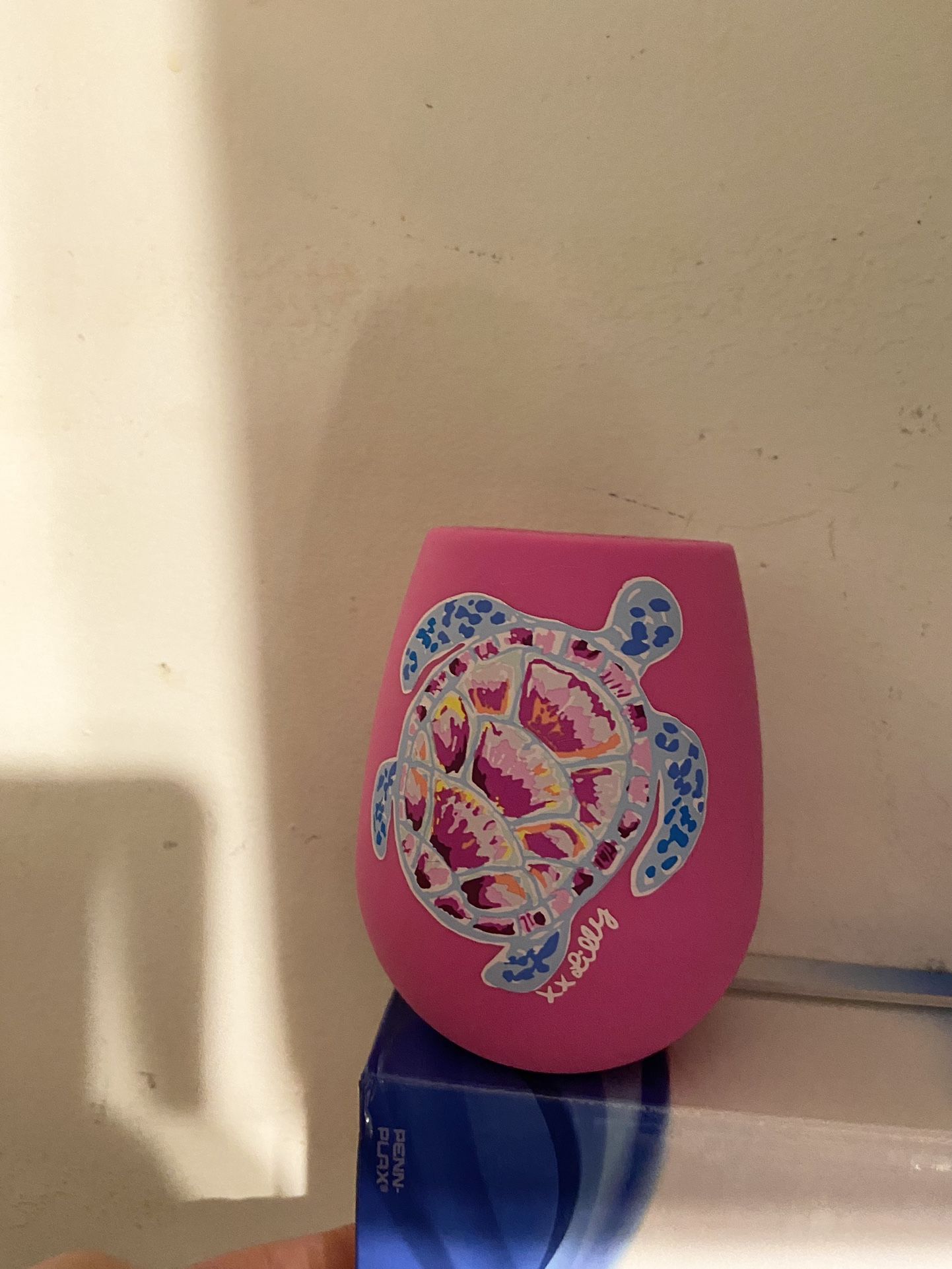Lilly Pulitzer Silicone Wine Glass