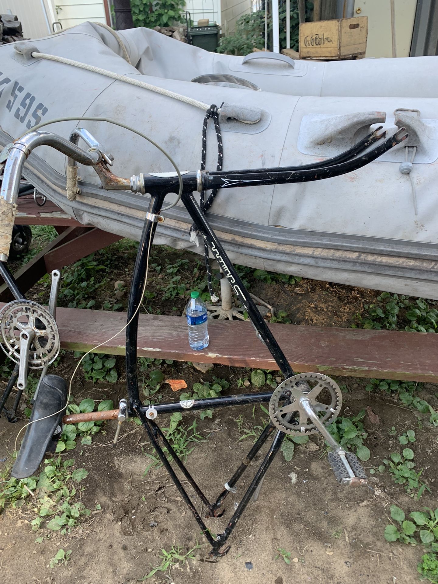 Old Schwinn 3 Speed Bike Frame