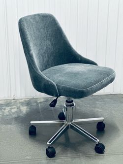 West Elm Office Plush Swivel Chair
