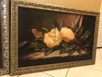 Two Fancy picture frame