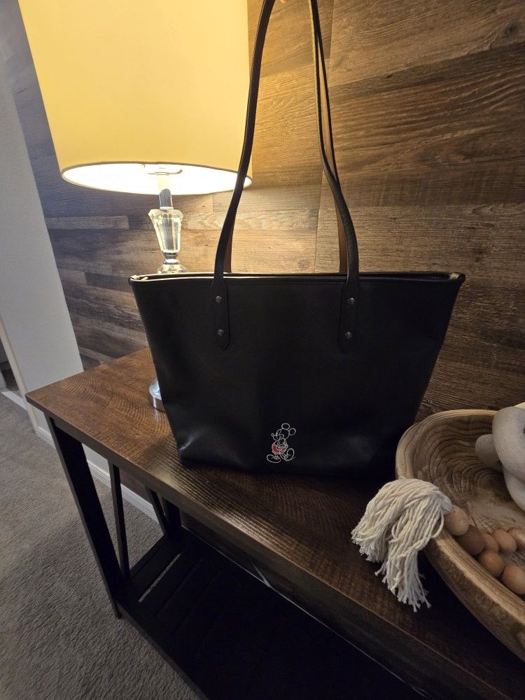 Disney x Coach Leather Tote