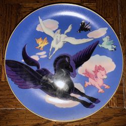 Fantasia 50th Anniversary Plate Pegasus 