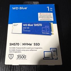 WD Blue SN570 NVMe SSD 1TB