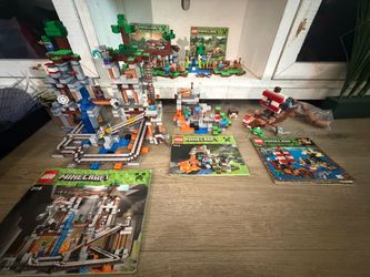 LEGO Minecraft Sets Bundle with Instructions $300 OBO