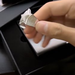 Real 925 Silver And Diamond Ring  $200