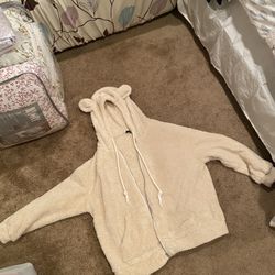 Sweatshirts for Women Drop Shoulder Drawstring Fleece Hoodie Sweatshirts 