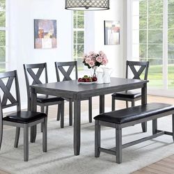 BRAND NEW 6PC DINNING TABLE SET $389