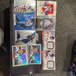 9 Card Baseball Lot- Panini Mosaic, Topps 