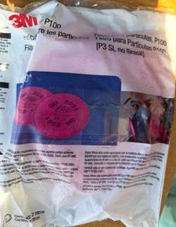 3M P100 Respirator Filters