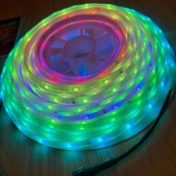 Shine Decor 24V RGB+IC LED Strip Lights, IP68 Waterproof, 52.5 FT Outdoor GZBtech Small Rustic Lantern Wall Sconce Outdoor & Indoor, Waterproof GZBtec