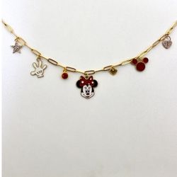 Minnie Mouse Charm necklace