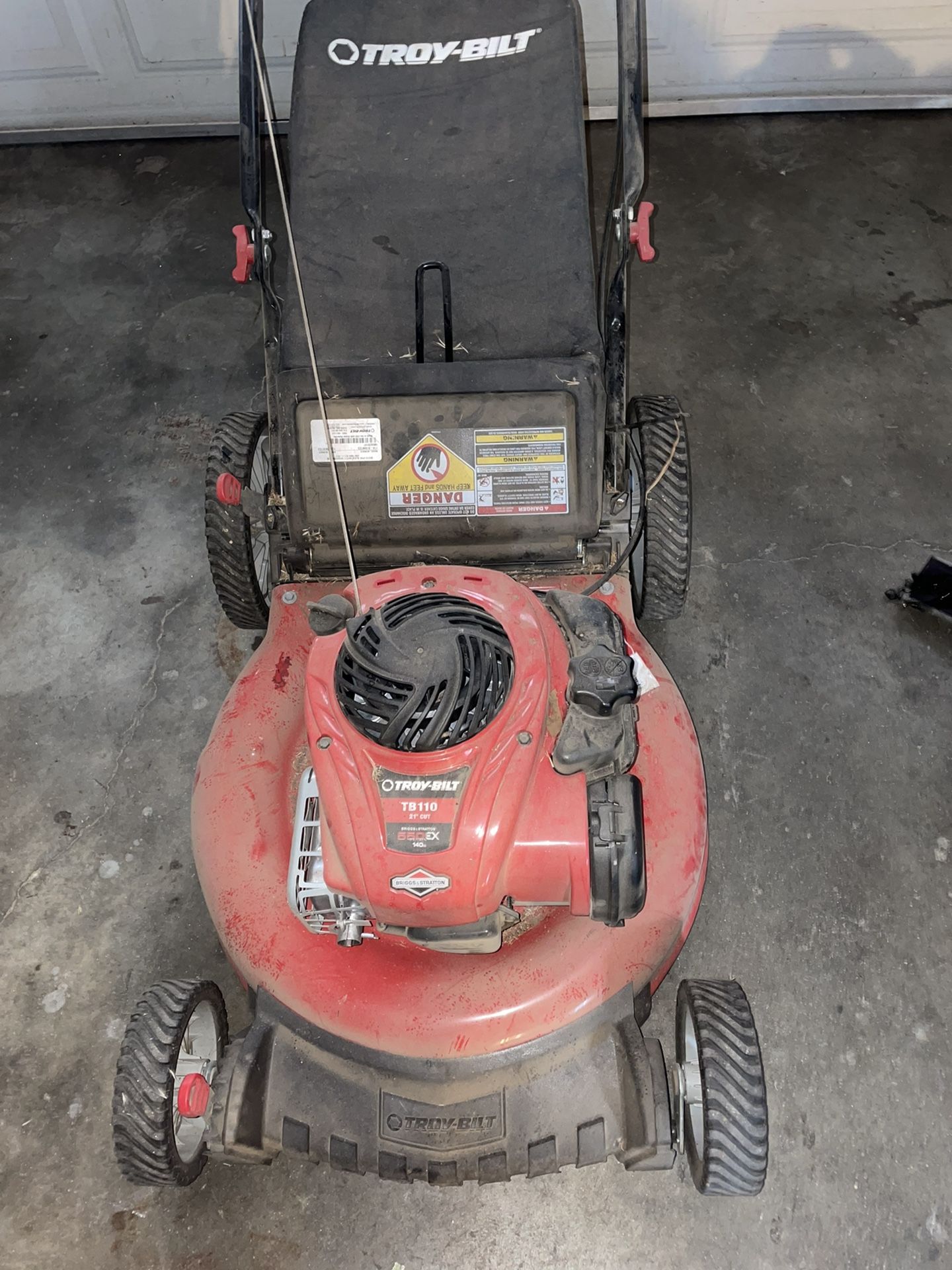 Troy Built Lawn Mower