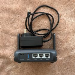 GL.iNet GL-AXT1800 Slate AX Travel Router (WiFi 6) – Excellent Condition