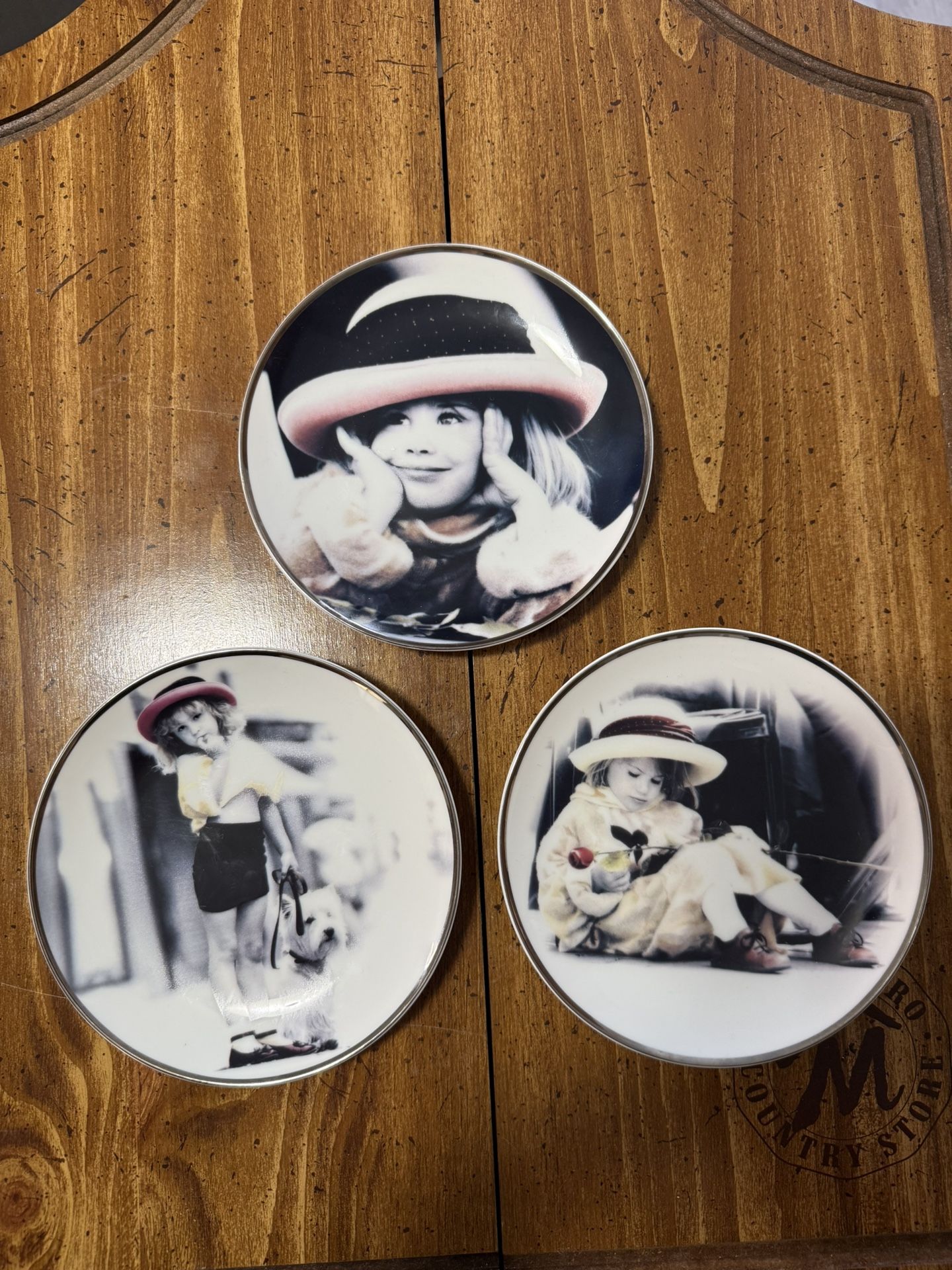 3 Kim Anderson Collector Plates - Vintage Limited Edition