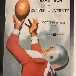 12 vintage collage football programs 