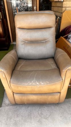 Parker House Gemini Manual Swivel Glider Recliner – Taupe/Brown