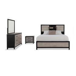 Fusion Bookshelf bedroom set