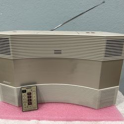 BOSE ACOUSTIC WAVE MUSIC SYSTEM CD-3000 AM/FM/CD Player w/ Remote