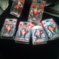 Country Cove Village Figurines. All Six For 1 Money. 