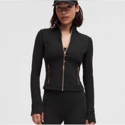 Black & Gold Lululemon Jacket