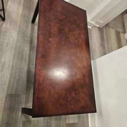 Coffee Table – Dark Wood Finish
