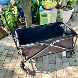 Quest Collapsible Wagon Cart: 36”L x 20.56”W x 22”H