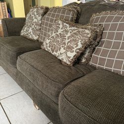 Sofa With Pillows
