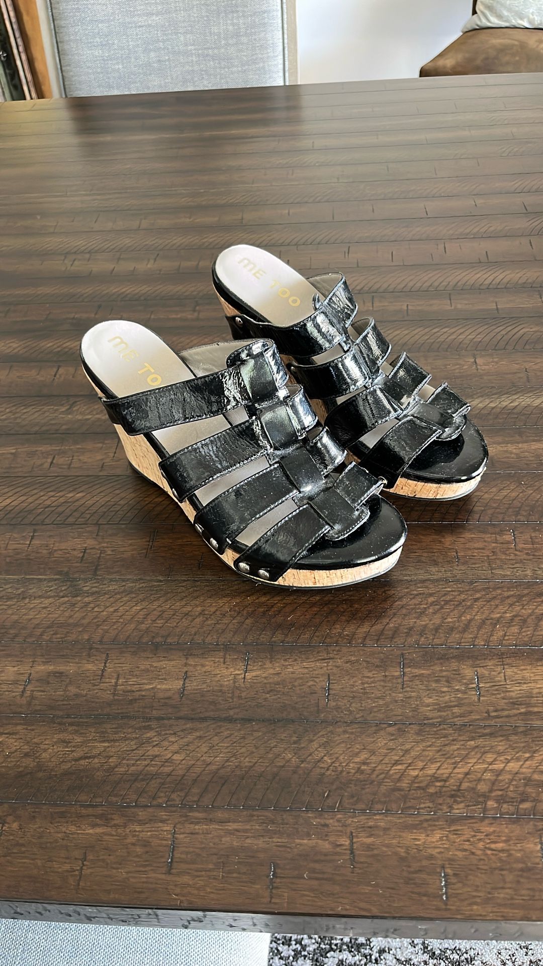 Shoes Heals Black by Me Too