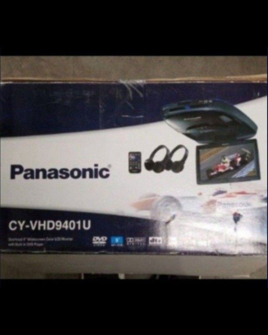 Brand-new In The Box Car DVD Player Panasonic 9"