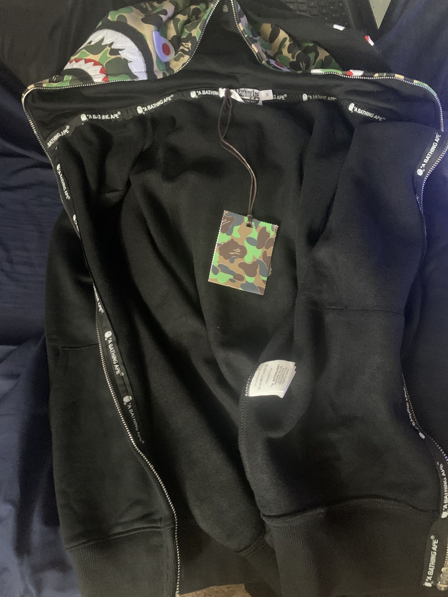 Double hooded bape