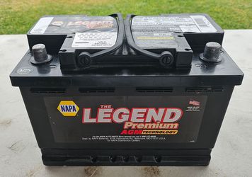 Car Battery Size H6 or 48 AGM