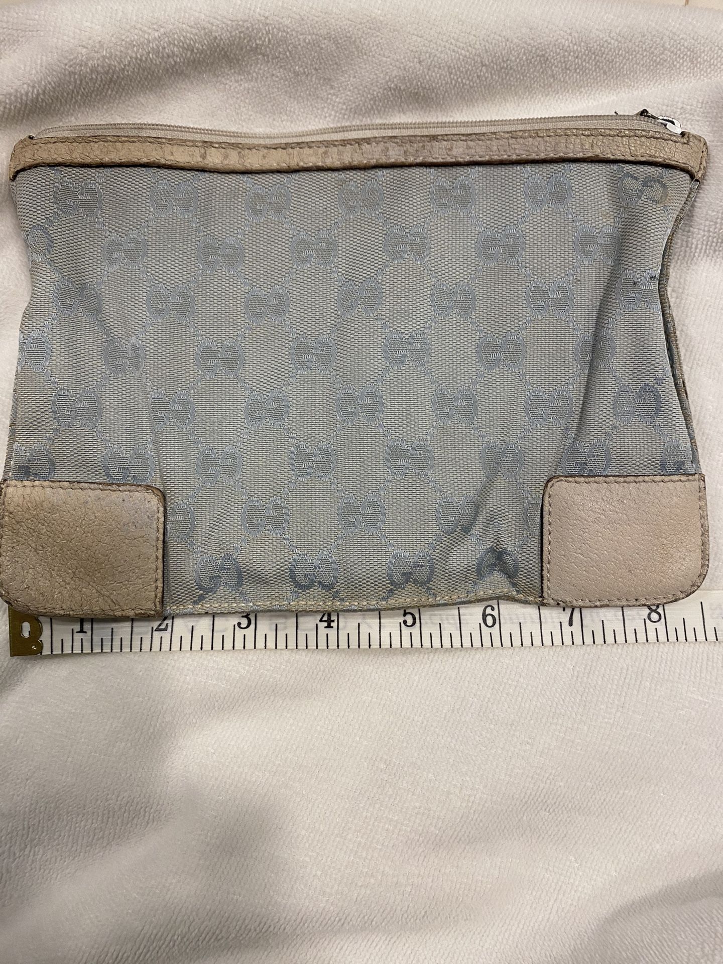 Gucci Logo Cosmetic Bag $50