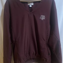 Texas A&M Cutter & Buck CB WeatherTec Pullover Size M Used Good Condition $40 Meet Up In Irving @dfwgoods