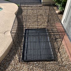 X L Heavy Gauge Wire Dog Crate 
